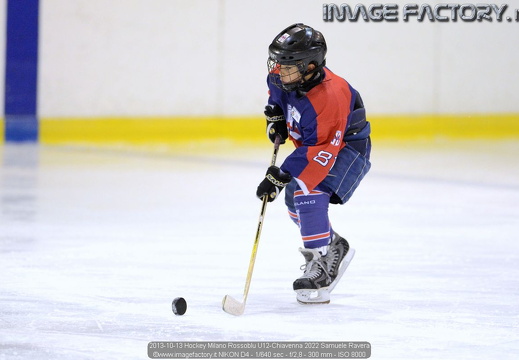 2013-10-13 Hockey Milano Rossoblu U12-Chiavenna (15-1)
